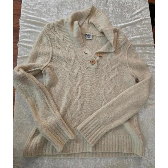Columbia Tops - Womens Columbia two button down sweater size Large